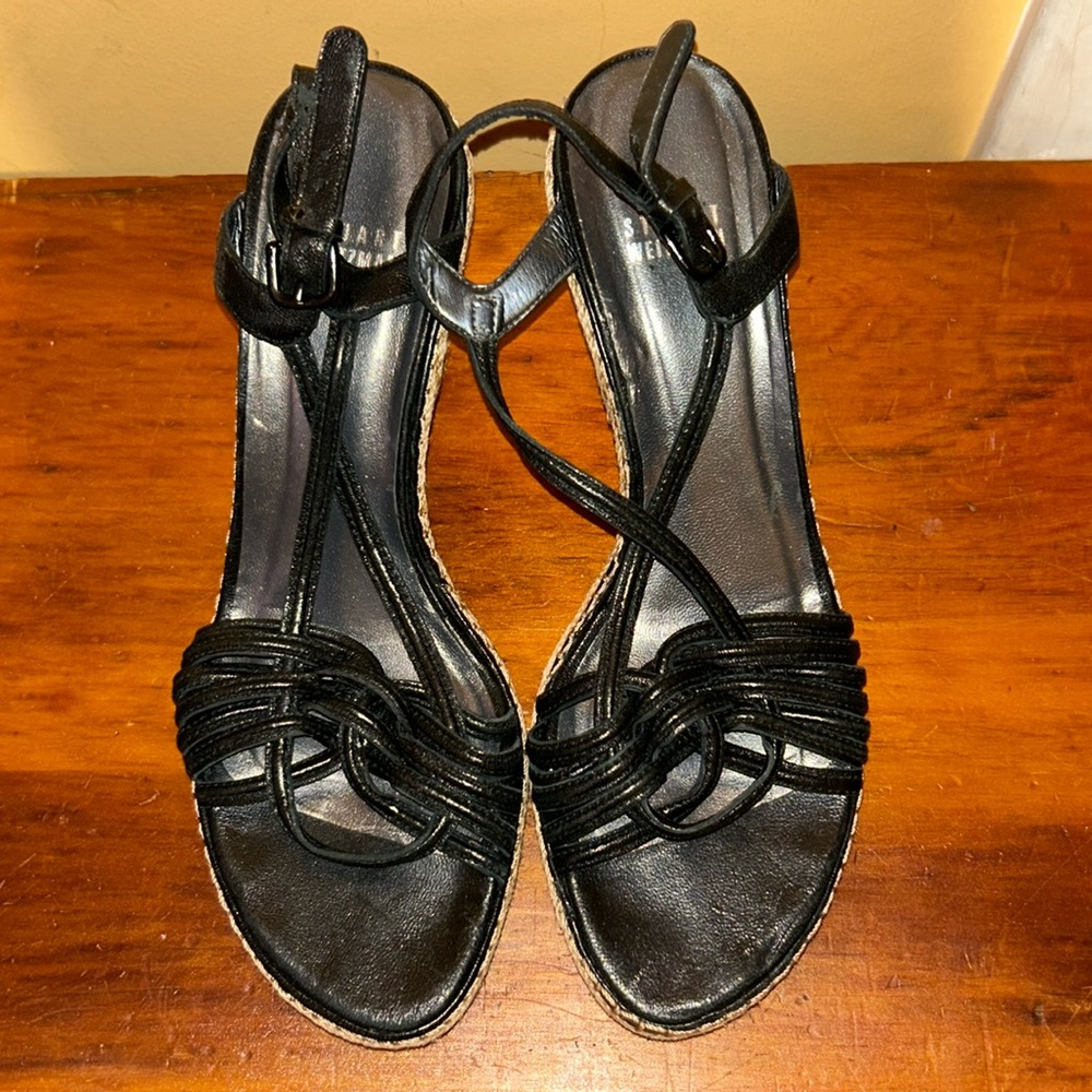 Stuart Weitzman Espadrille Wedges